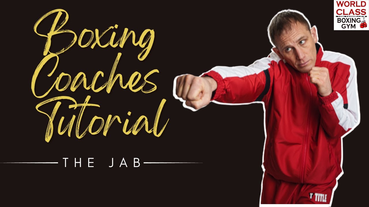 Boxing Coaches Tutorial on The Jab