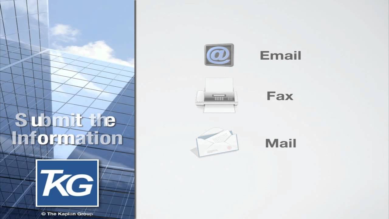 Placing a  Claim with the commercial collection agency The Kaplan Group