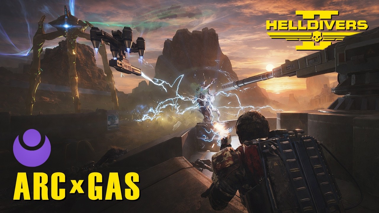 Helldivers 2 – Solo vs Illuminate | Arc & Gas Build | Deathless-Full Clear | Super Helldive
