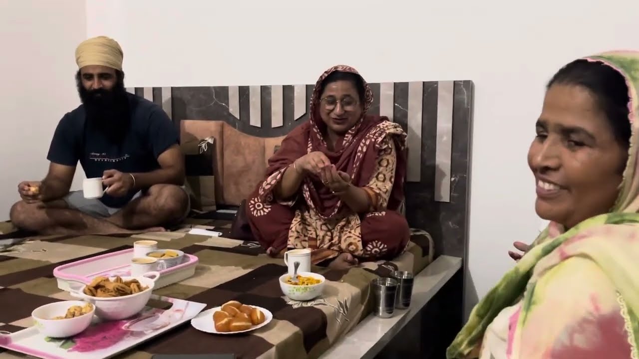 mama ji gye america 🇺🇸 te mami ji krde pye miss