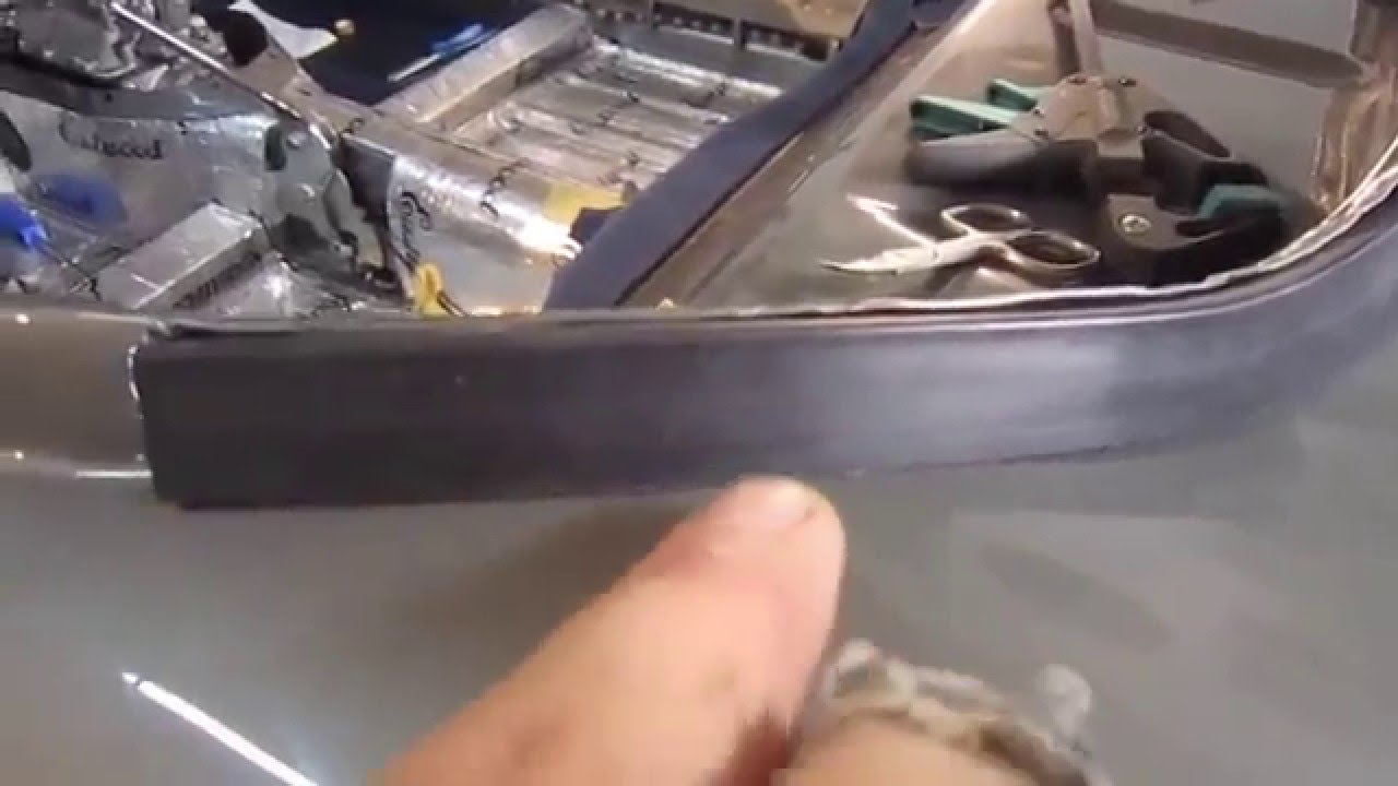 jaguar e type interior ( Tacking strip ) part 4