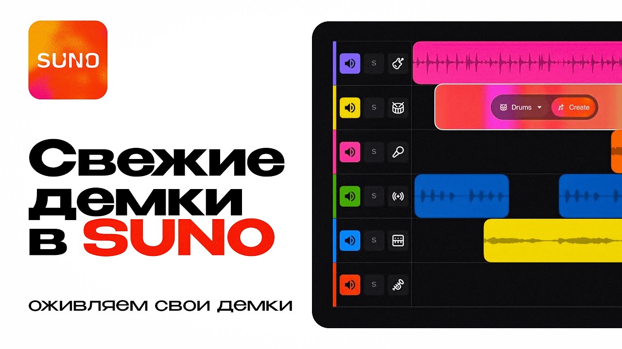 Как оживить свои демки в Suno