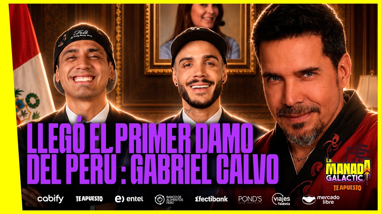 NOS VISITA GABRIEL CALVO... &iquest;EL PRIMER DAMO DEL PER&Uacute;? | SE JUNTARON LOS 3 M&Aacute;S GUAPOS | #LAMANADA