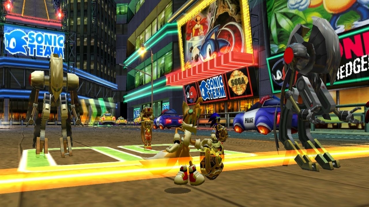 Sonic Riders: Zero Gravity (Wii) - '80s / '90s Boulevard [Tails]