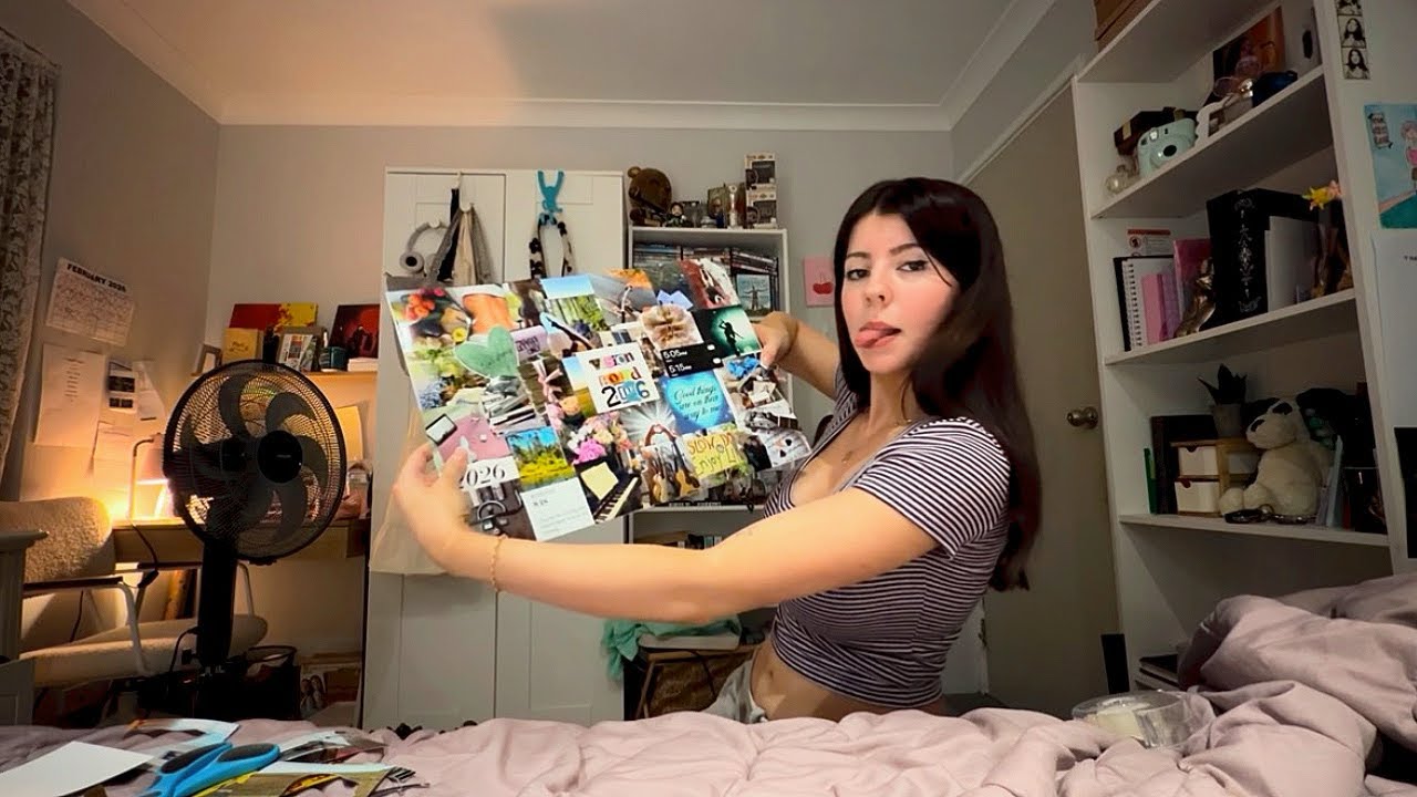 making my first vision board and yapping about life