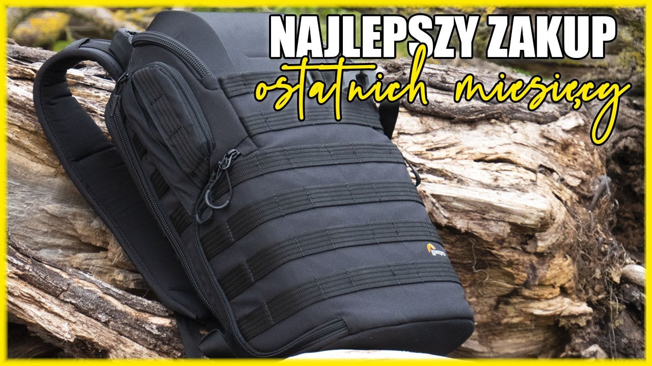 Profesjonalny plecak fotograficzny LowePro na sprzęt foto-wideo. [LowePro Protactic AW 350 II]