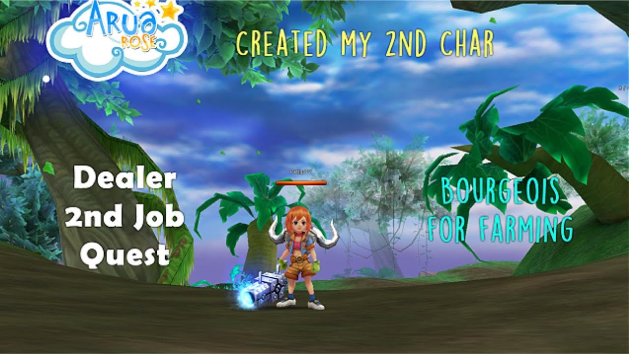 Aruarose | My 2nd Character plus Dealer 2nd job quest guide