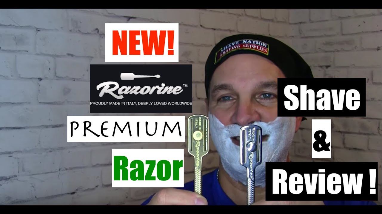 The NEW Razorine Premium Razor Shave and Review !