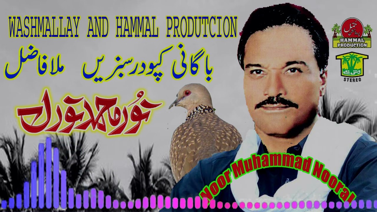New Balochi HD Songs | BAGANI KAPODAR SABZEN | NOOR MUHAMMAD NOORAL