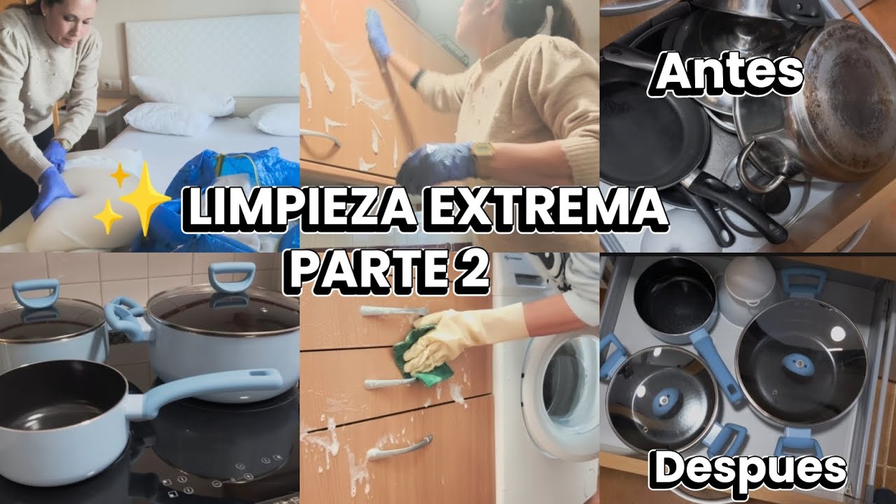Nos Dejaron el Apartamento DESTROZADO PARTE 2 /Limpieza Extrema Dormitorio y Cocina + unboxing ✨