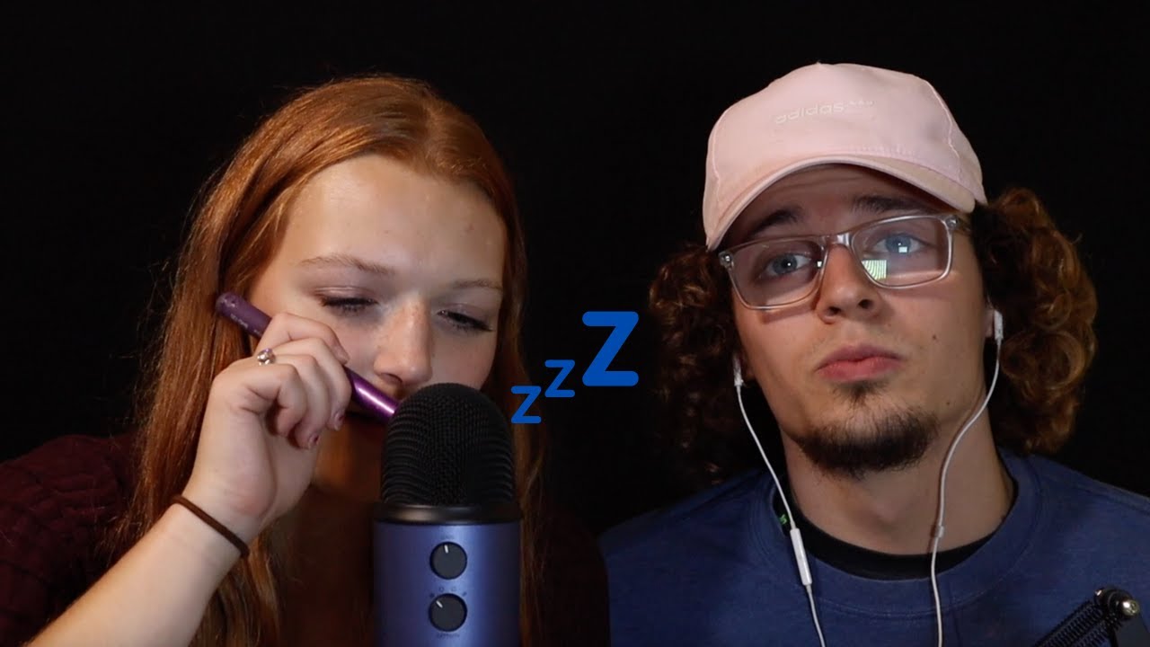 [ASMR] My Girlfriend tries to give me tingles (ASMR for sleep)