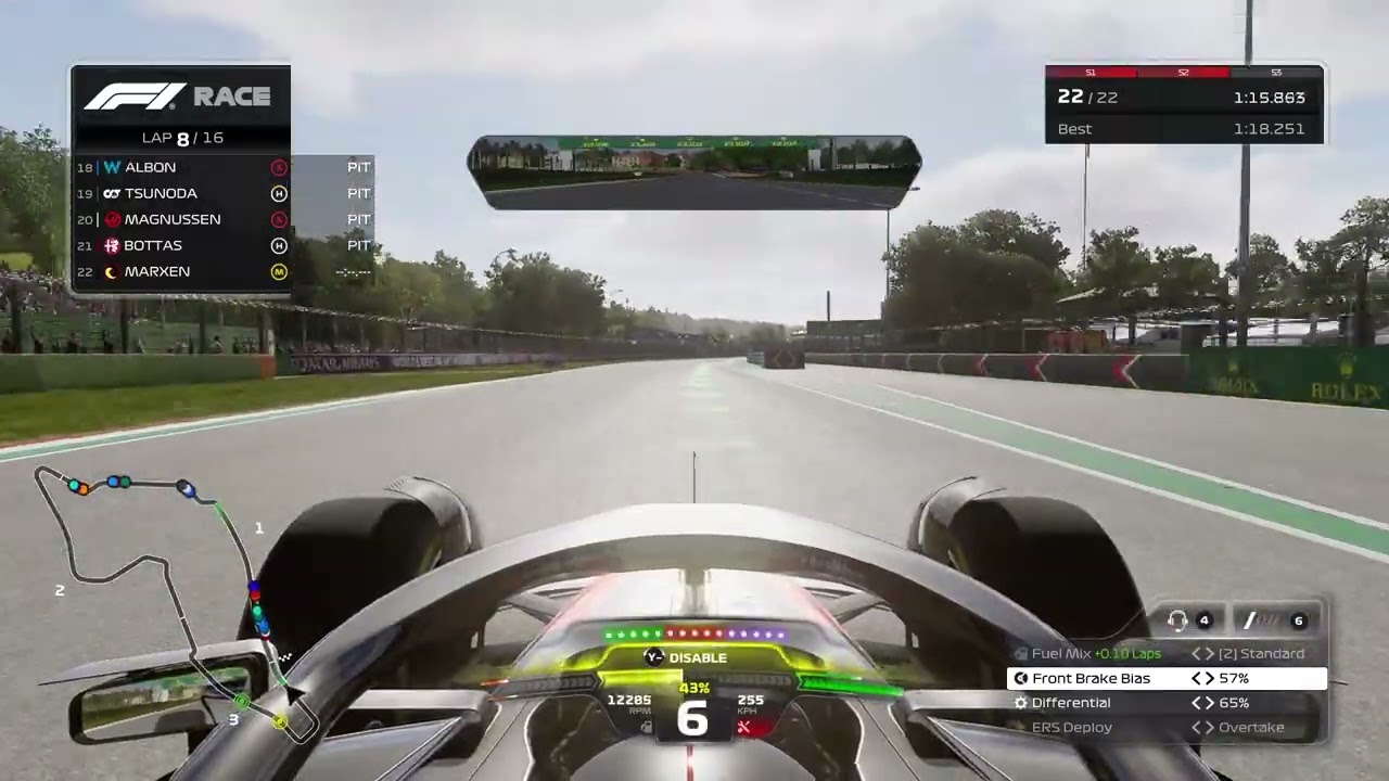 F1 23 - My Team Carreer - Round 6 Imola