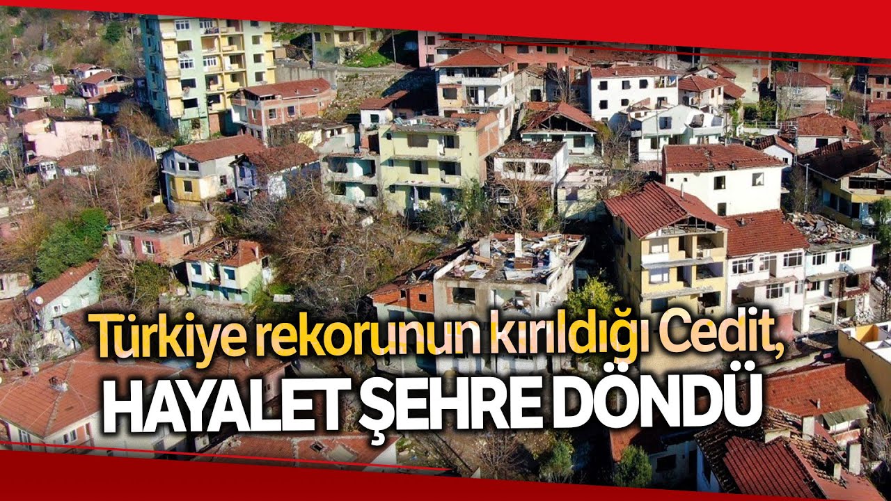 Çarpık Kentleşmenin Üst Seviyede Olduğu Cedit Hayalet Şehre Döndü