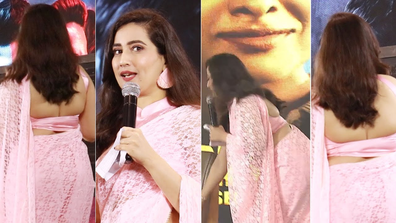 అమ్మబాబోయ్ 😍 | Anchor Manjusha Visuals At Parampara Season-2 Pre Release Event | Filmylooks