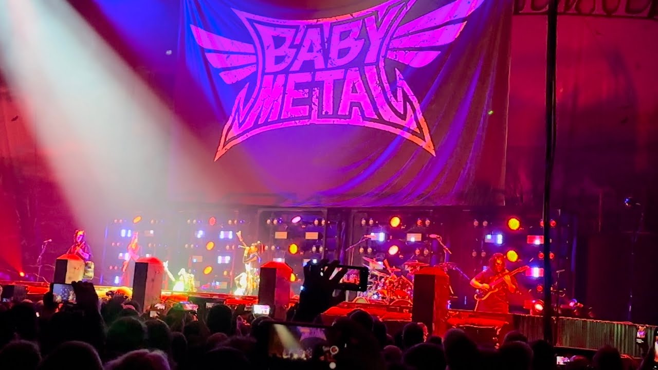BABYMETAL - MAYA + MONOCHROME - LIVE AT ROCKHAL - LUXEMBOURG  2023/04/25  SABATON🇪🇺TOUR