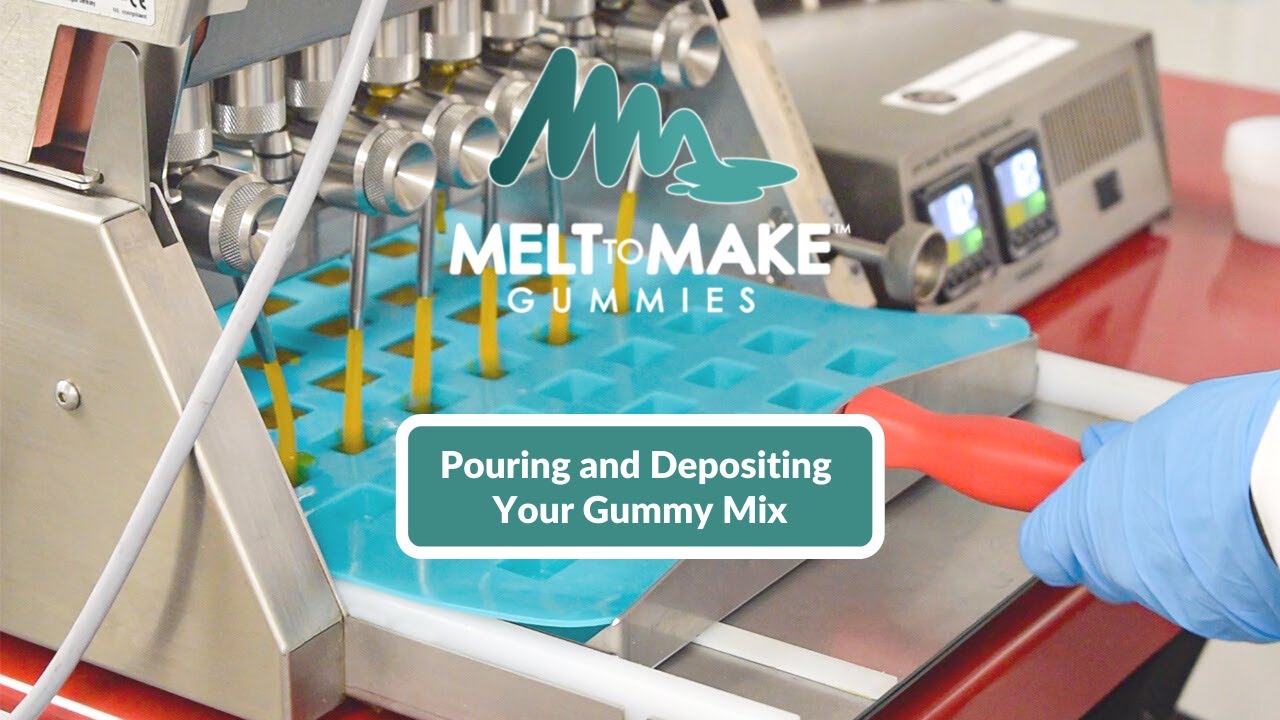 Pouring and Depositing Your Melt-to-Make™ Gummy Base