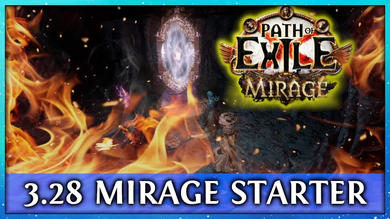 [PoE] Mój STARTER na ligę 3.28 Mirage! FLAME WALL SPELLSLINGER!