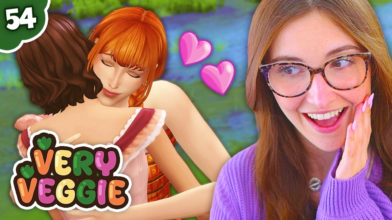 неужели это юношеская любовь? 🥕 вегетарианская династия №54 (the sims 4)