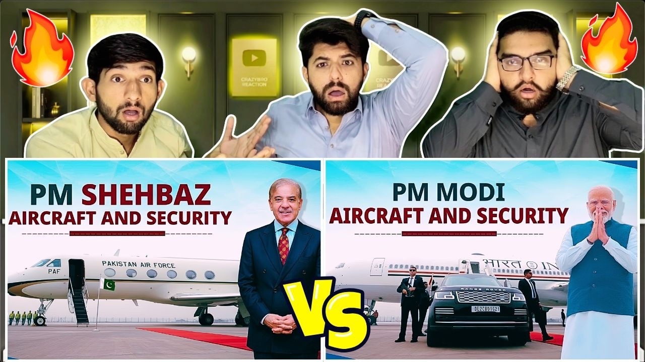 Indian PM vs Pakistani PM Aircraft & Security System Comparison | Pakistani Reaction 🔥