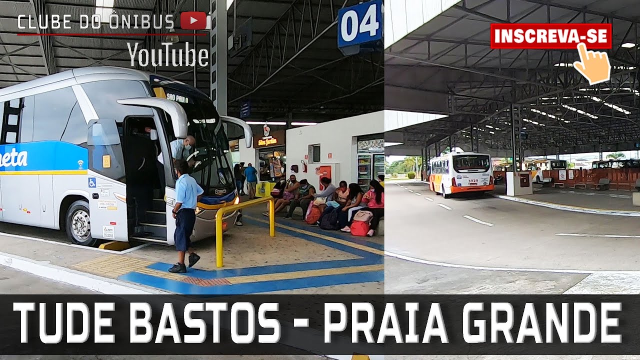 SAINDO DE SANTOS ATÉ O TERMINAL TUDE BASTOS NA PRAIA GRANDE  + DEMONSTRAÇÃO DE TODO O LOCAL
