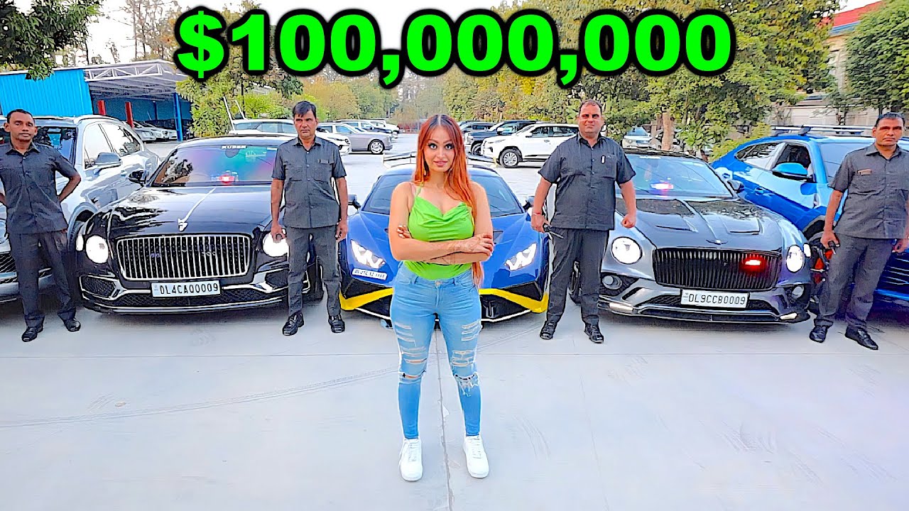 Миллиардер из Индии собрал частную коллекцию автомобилей стоимостью 100 000 000 долларов!!!