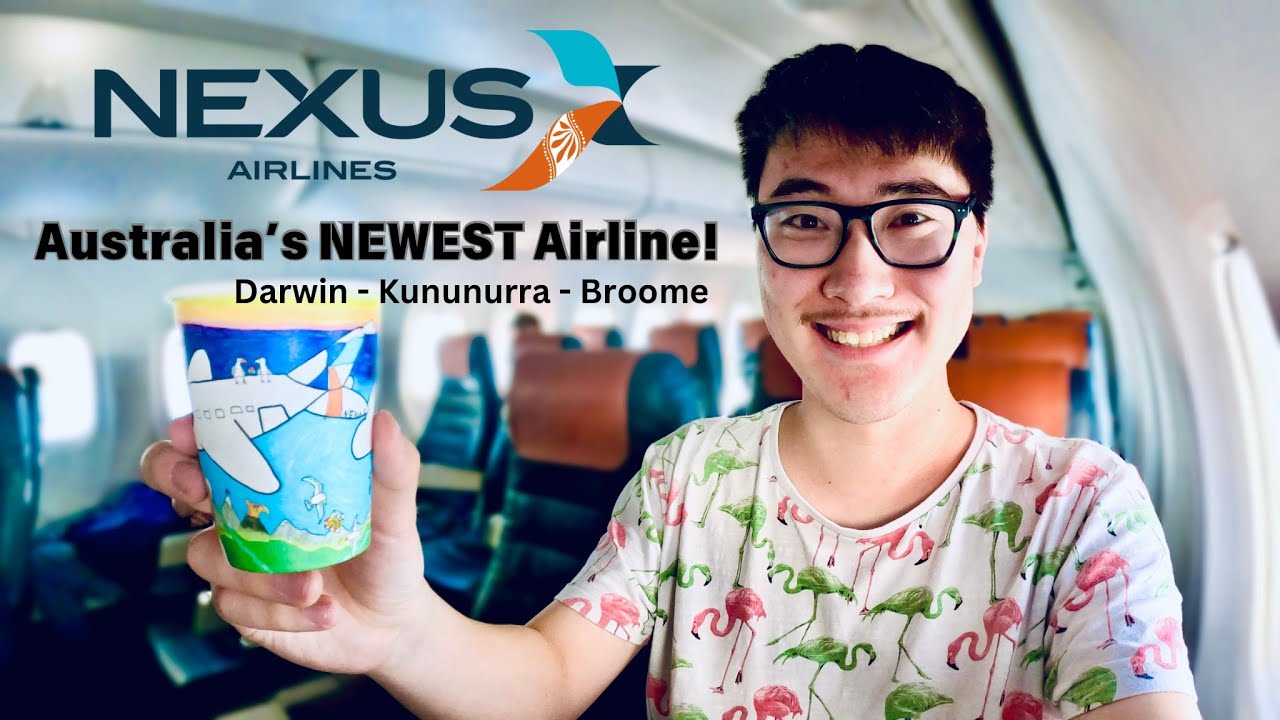 Перелет с НОВЕЙШЕЙ авиакомпанией Австралии: Nexus Airlines из Дарвина в Брум