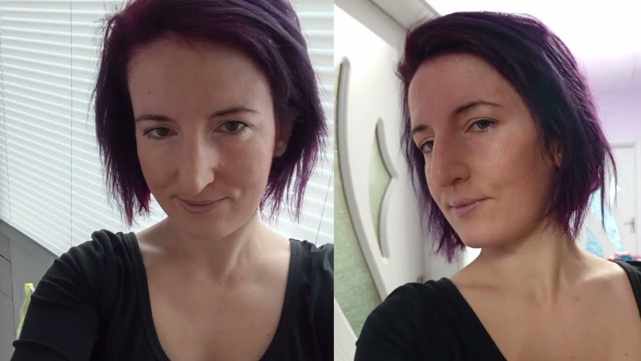 New hair color ultra violet