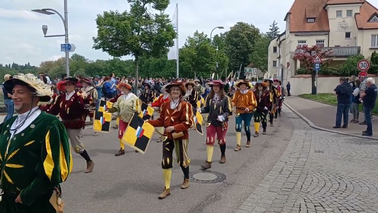 Fischergasslerfest Neuburg an der Donau - Einzug - 2023