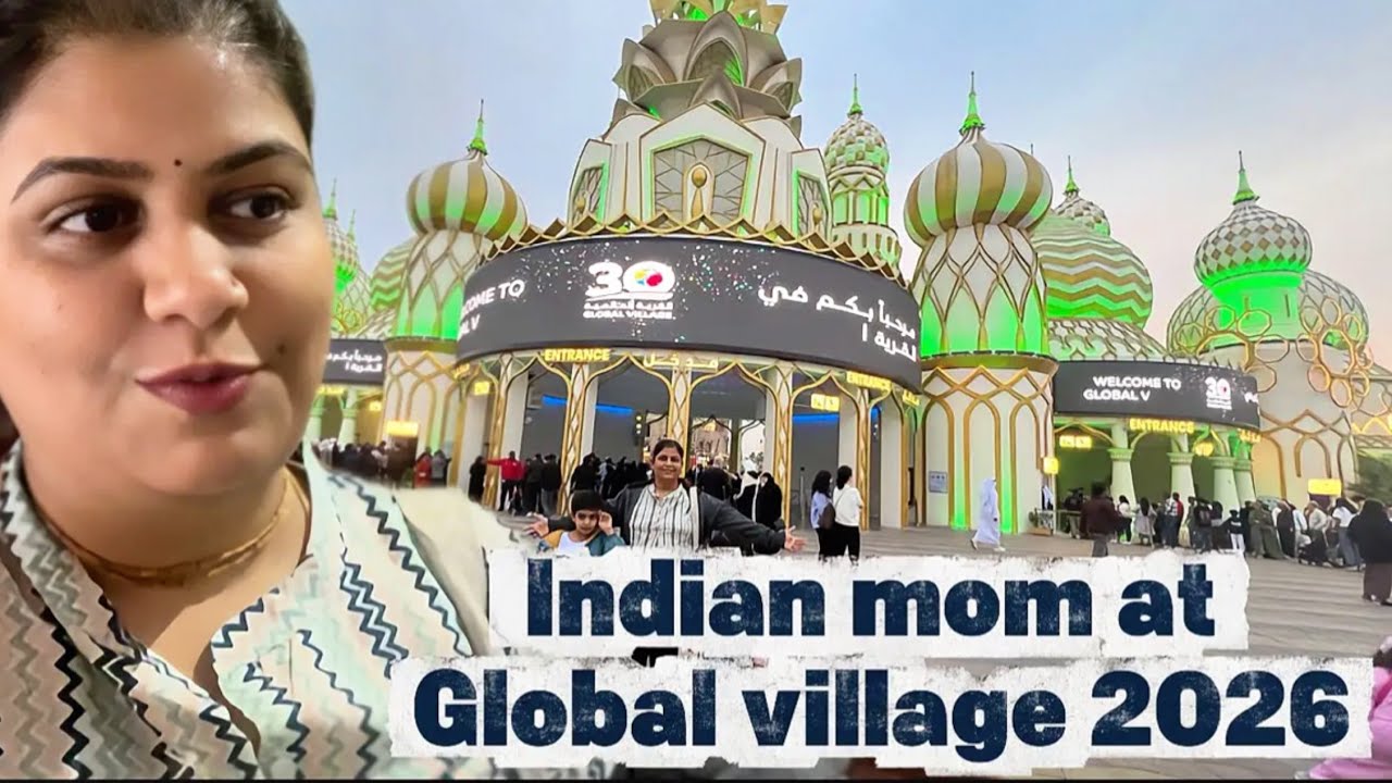 Dubai🇦🇪Vlogs | Let’s Explore Global Village 2026 | #vlog #viral #viralvideo #globalvillage #indian 
