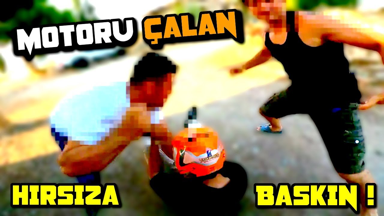 MOTORUMUZ ÇALINDI! HIRSIZLARA BASKIN YAPTIK! (SAĞLAM DAYAK VAR!)