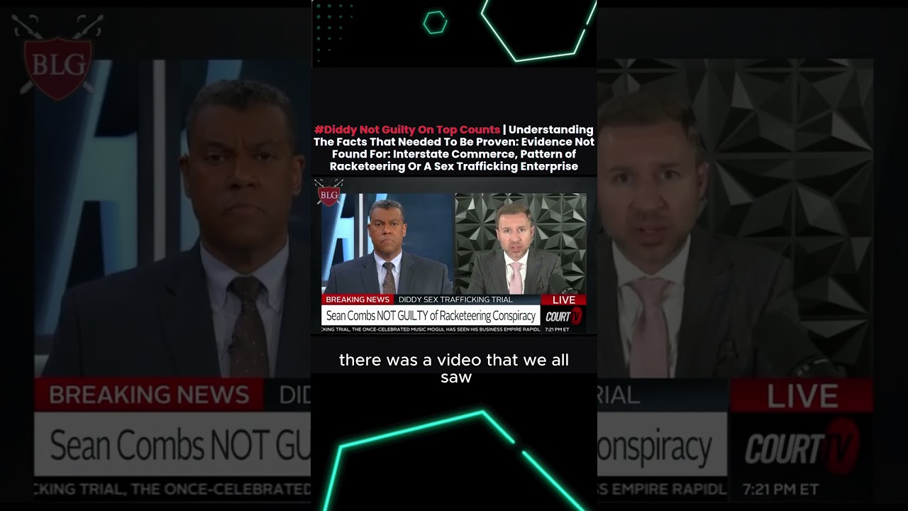 #Diddy Not Guilty on Top Counts | Understanding The Facts That Needed To Be Proven