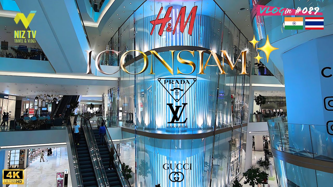 Want to Explore the BEST LUXURY Mall in Bangkok? IconSiam Mall Walkthrough 🛍️ | Vlog 089 📸