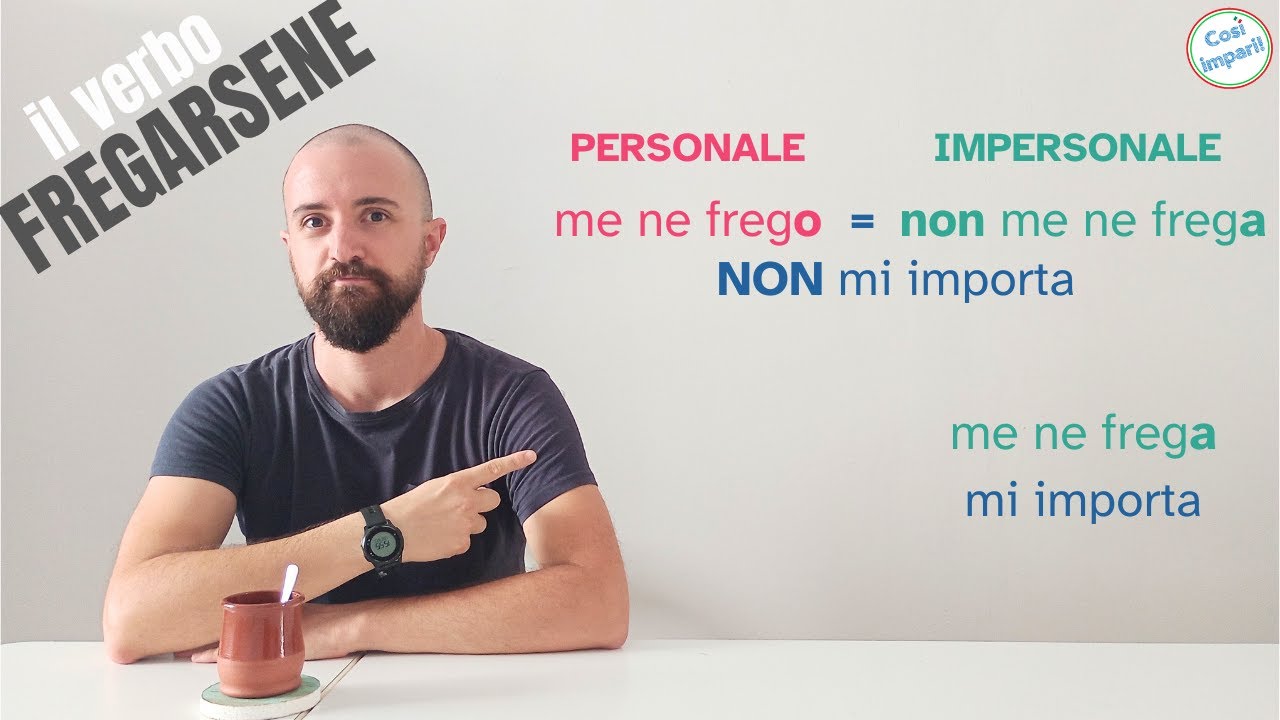 1/2 - Verbi FREGARSENE e FREGARE - Spiegazione dettagliata - ITALIANO B1-B2-C1