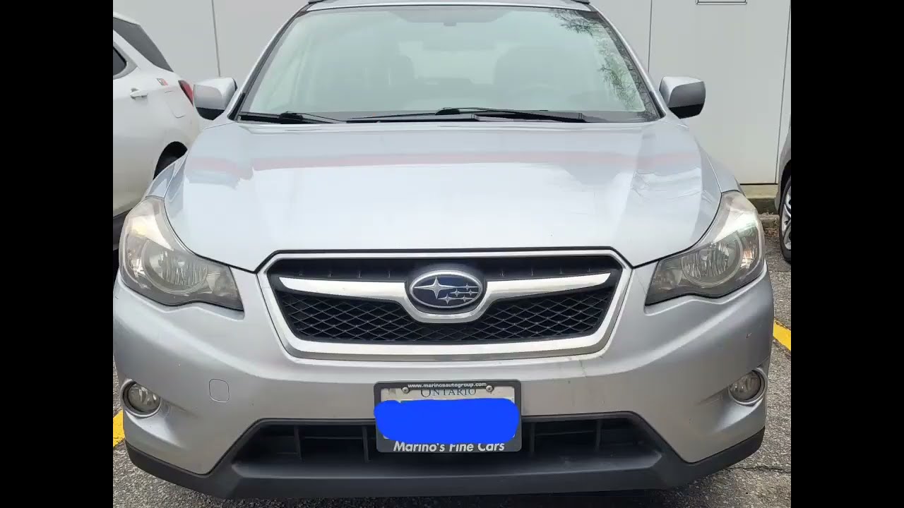 Subaru 2014 XV Crosstrek - replacing C-lights and parking lights in less than 10 minutes.