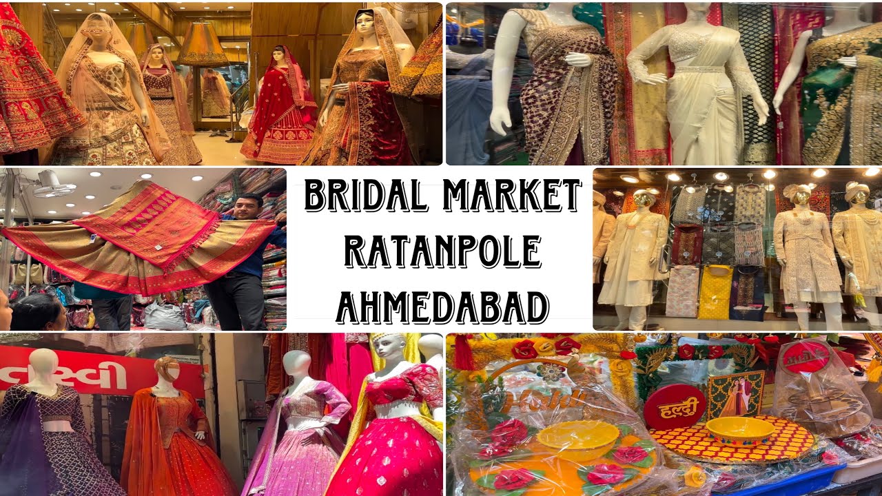 Bridal Shopping market (Ratanpol Ahmedabad) #chaniyacholimarket