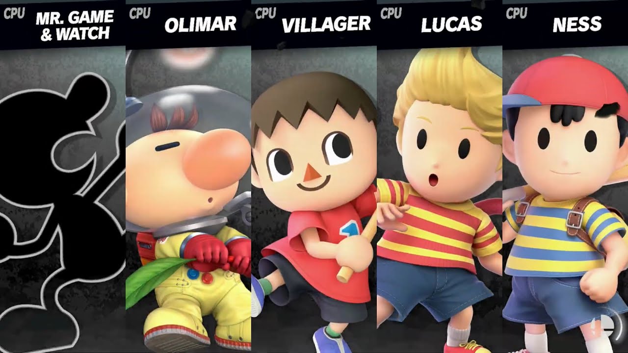 Super Smash Bros. Ultimate - Mr Game And Watch And Friends!
