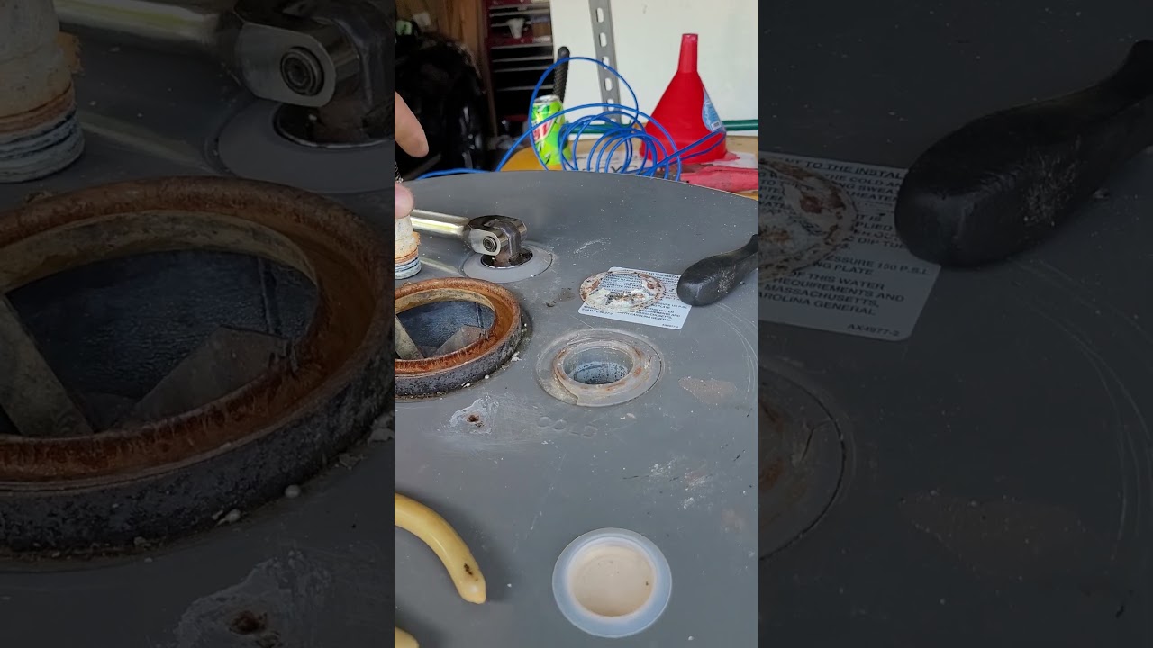 Rheem 50 gallon gas water heater dip tube replacement