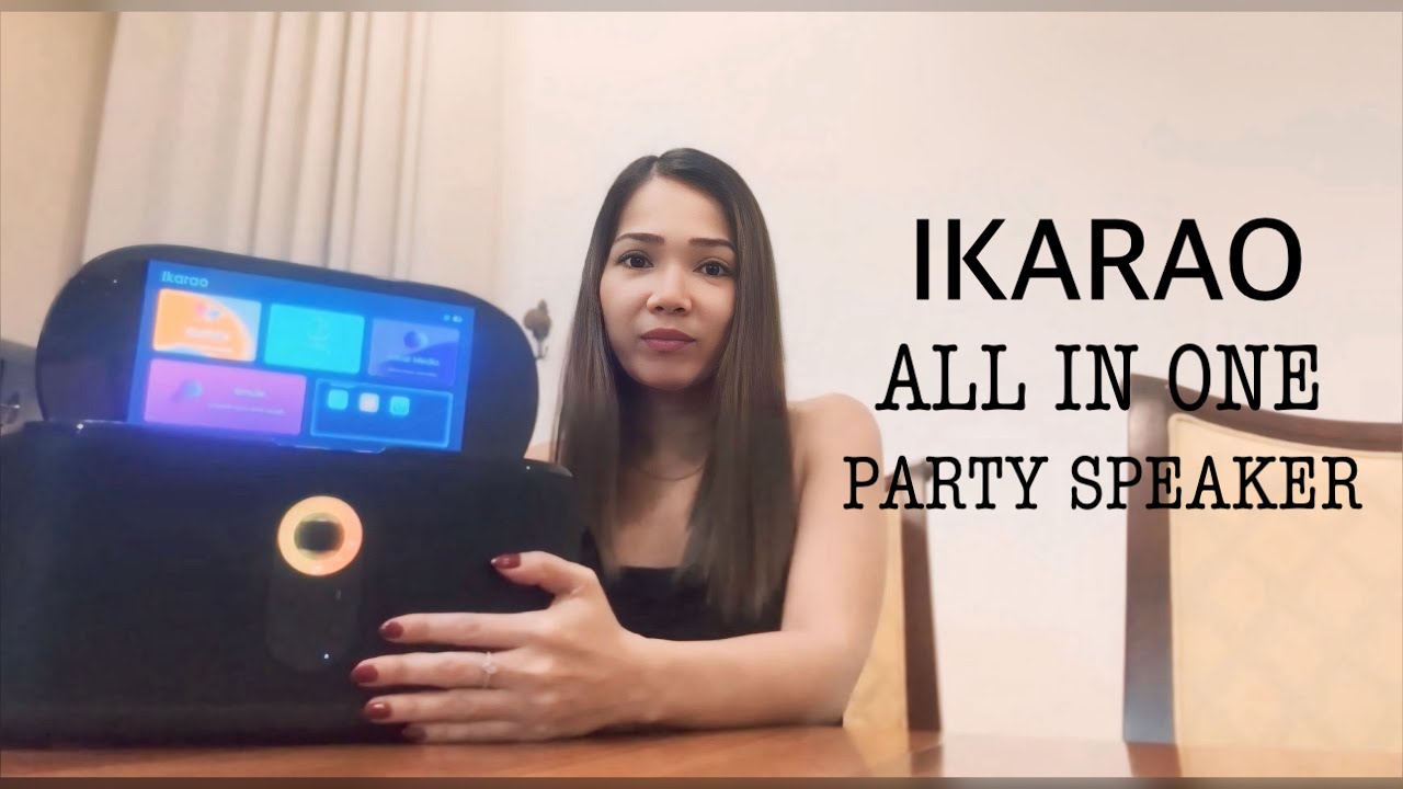 Unboxing Ikarao Karaoke Machine | Portable karaoke 