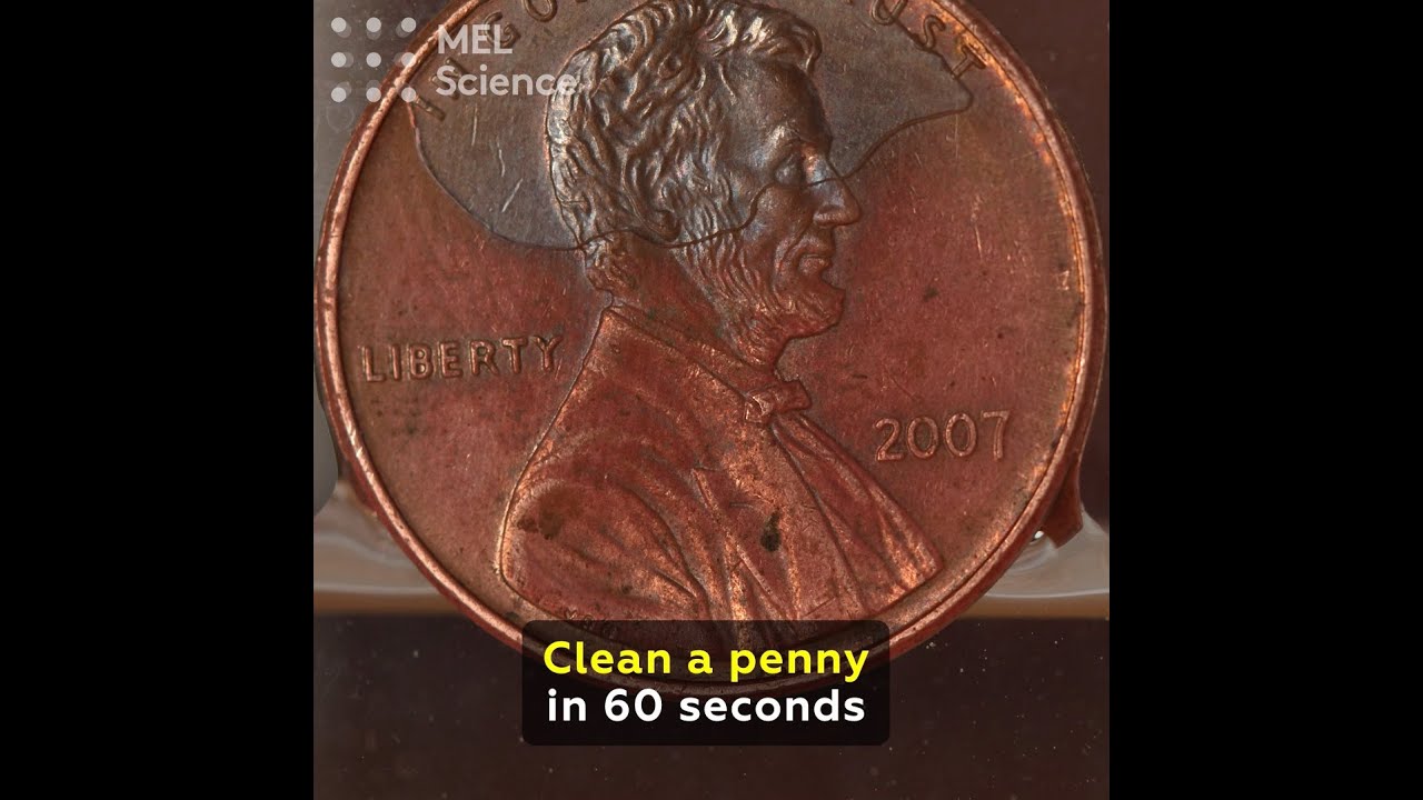 Сlean a penny in 60 seconds