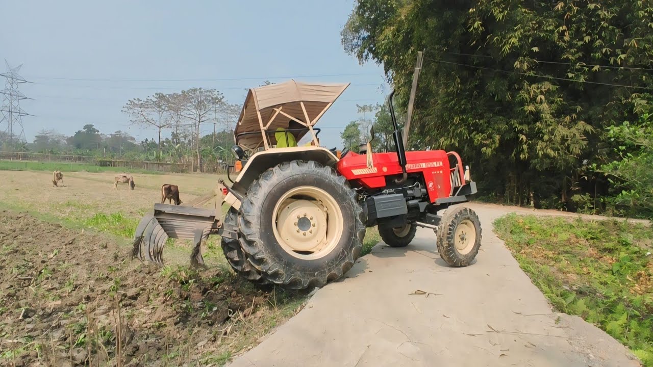 2wd New Swaraj 855 FE Tractor Working In Kaltivator | Tractor Gadi Wala Video | Rafik tractor wala