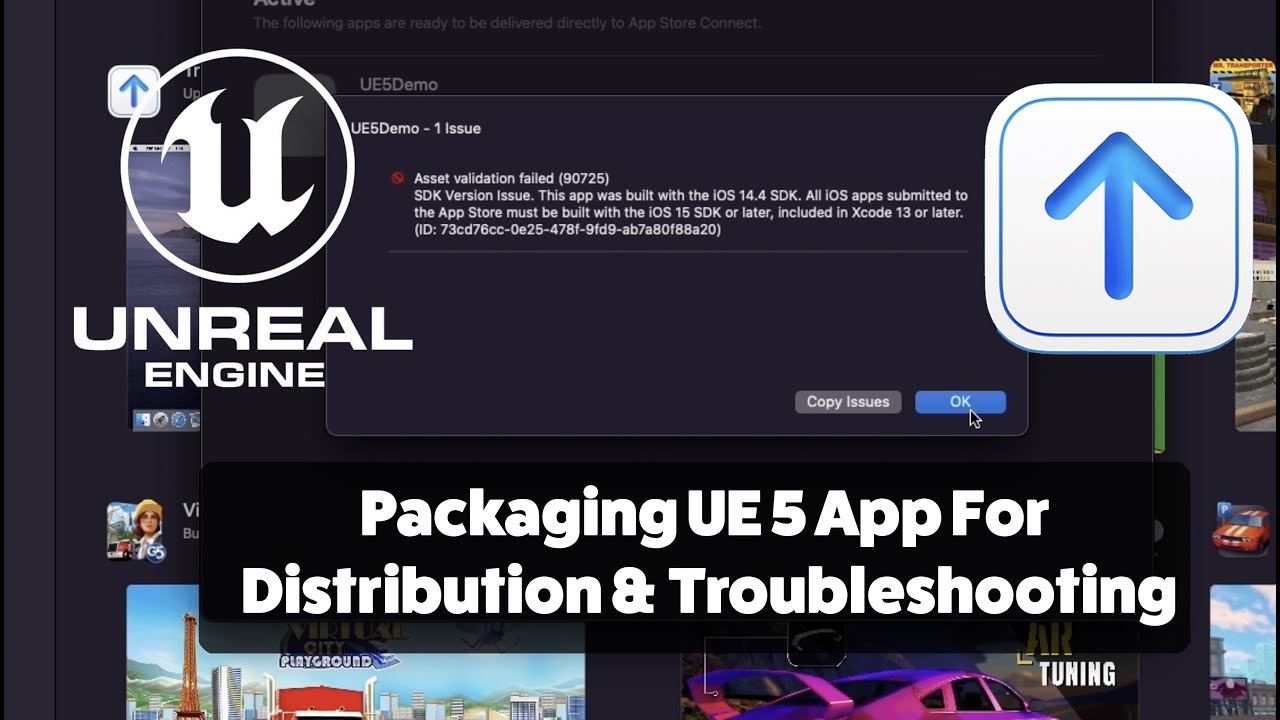 How To Package UE5 Apps for Distribution to the Apple App Store