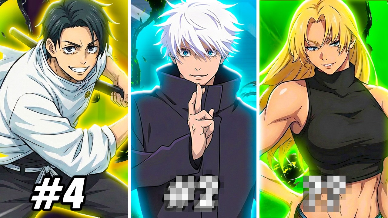 Ranking Every Special Grade Sorcerer From Weakest to Strongest