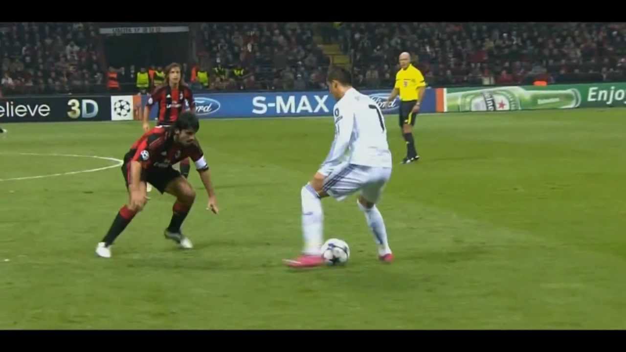 Cristiano Ronaldo Skills Vs Gattuso