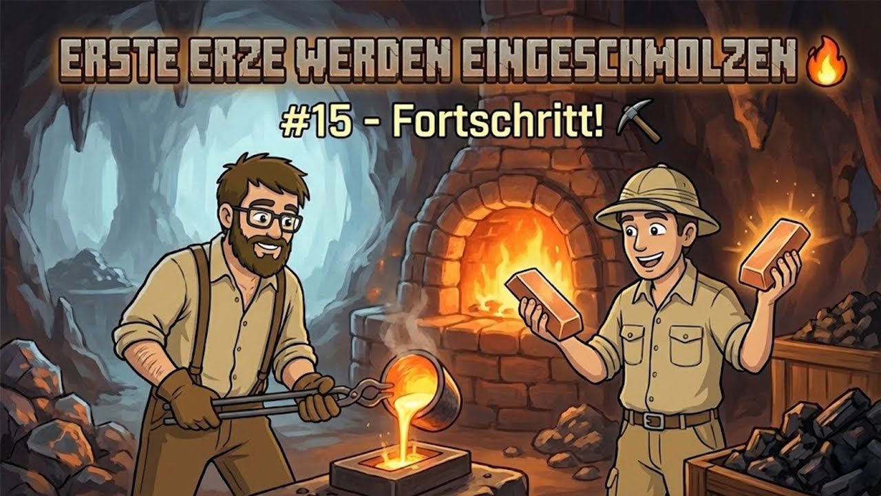 Minecraft SevTech Ages #15 – Erste Erze werden eingeschmolzen 🔥⛏️ Fortschritt! 