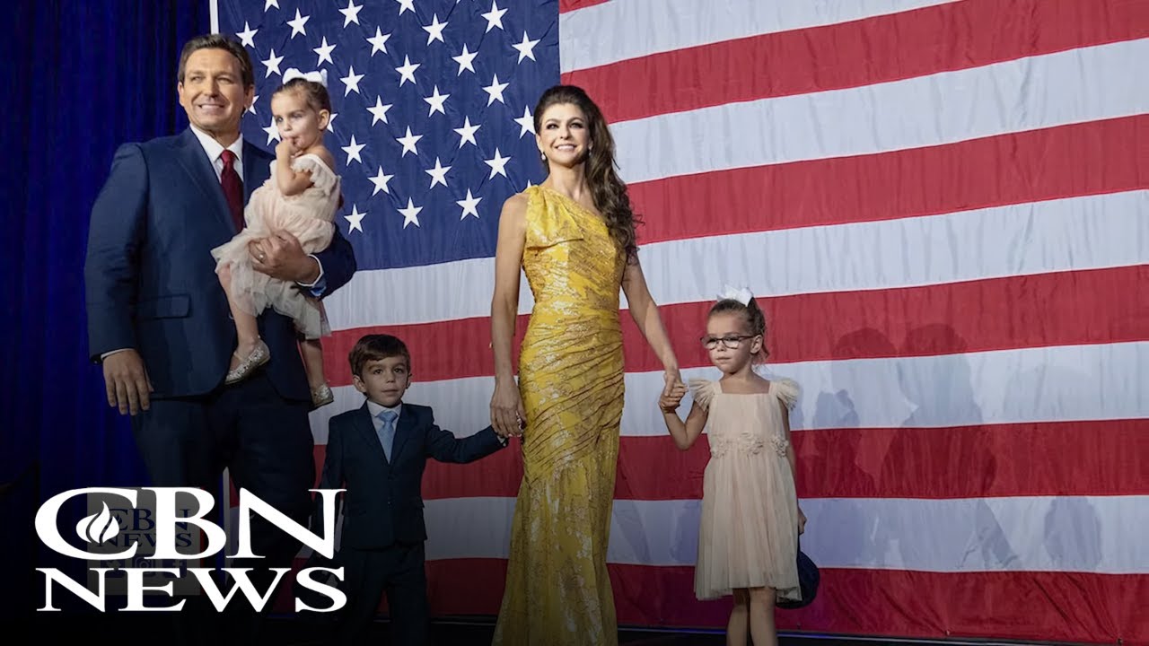 Ron DeSantis Talks Faith, Family in CBN EXCLUSIVE: We're a 'Christ-Centered Household'