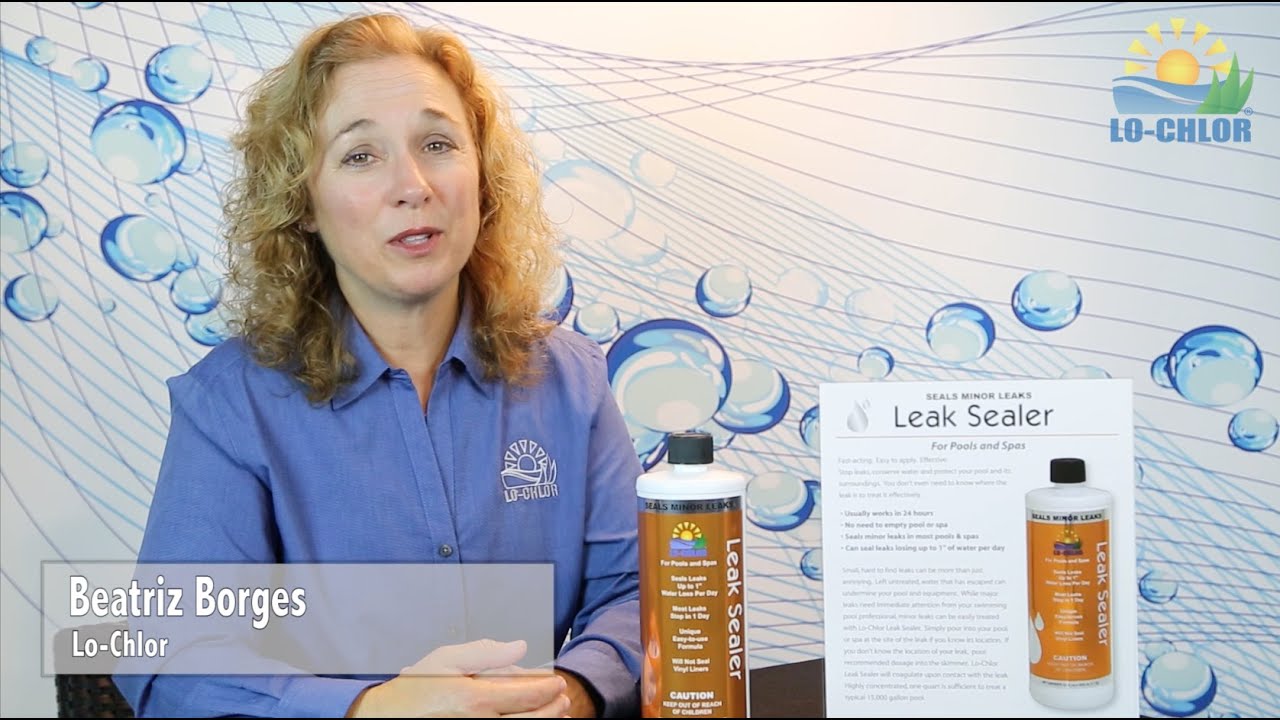Seal pool leaks when you’re losing water with Leak Sealer