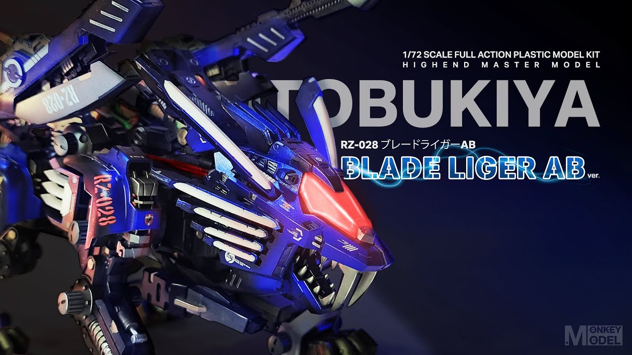 ZOIDS : BLADE LIGER AB ver. [KOTOBUKIYA] Build & Repaint  รีวิว ประกอบทำสี bladeliger  #zoids