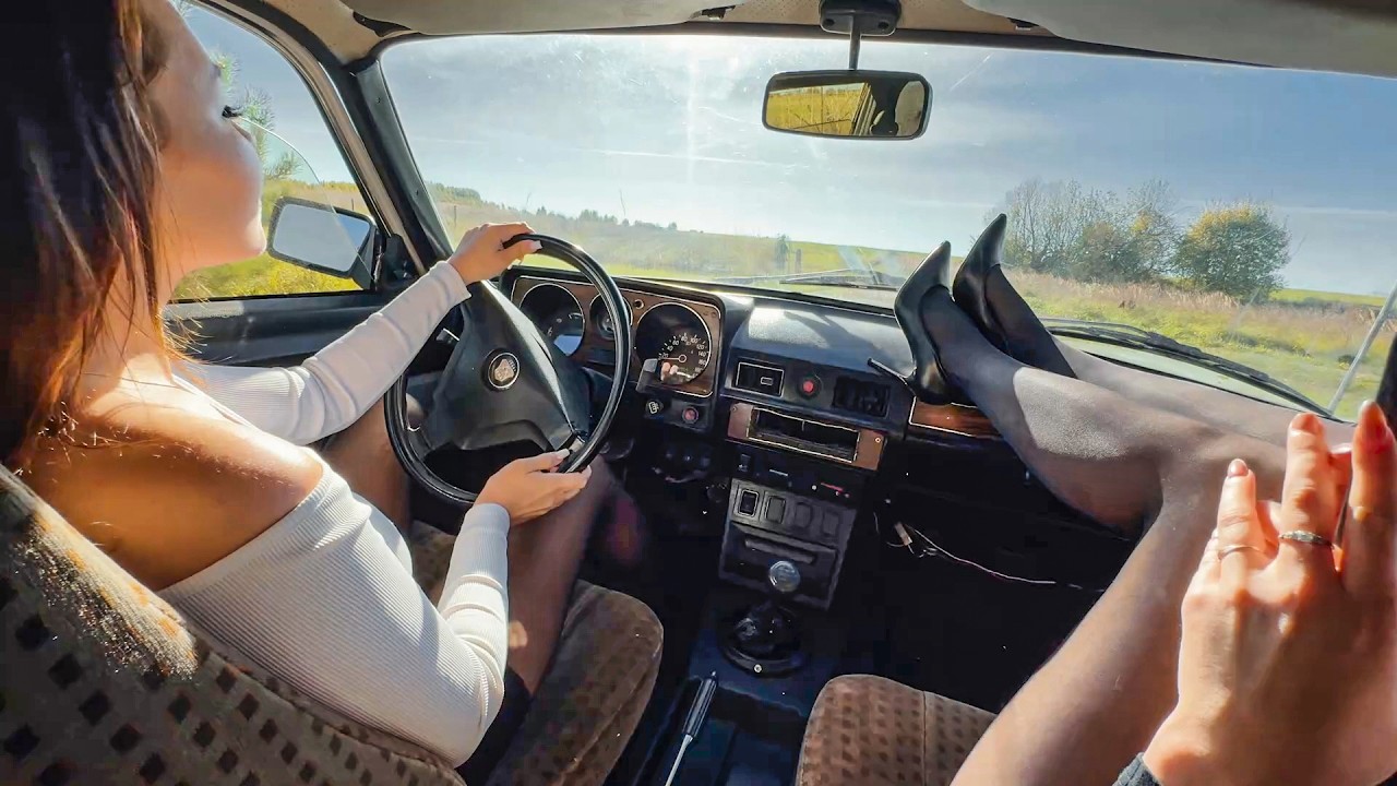 Car stuck - Driving training - Pedal pumping - Photoshoot