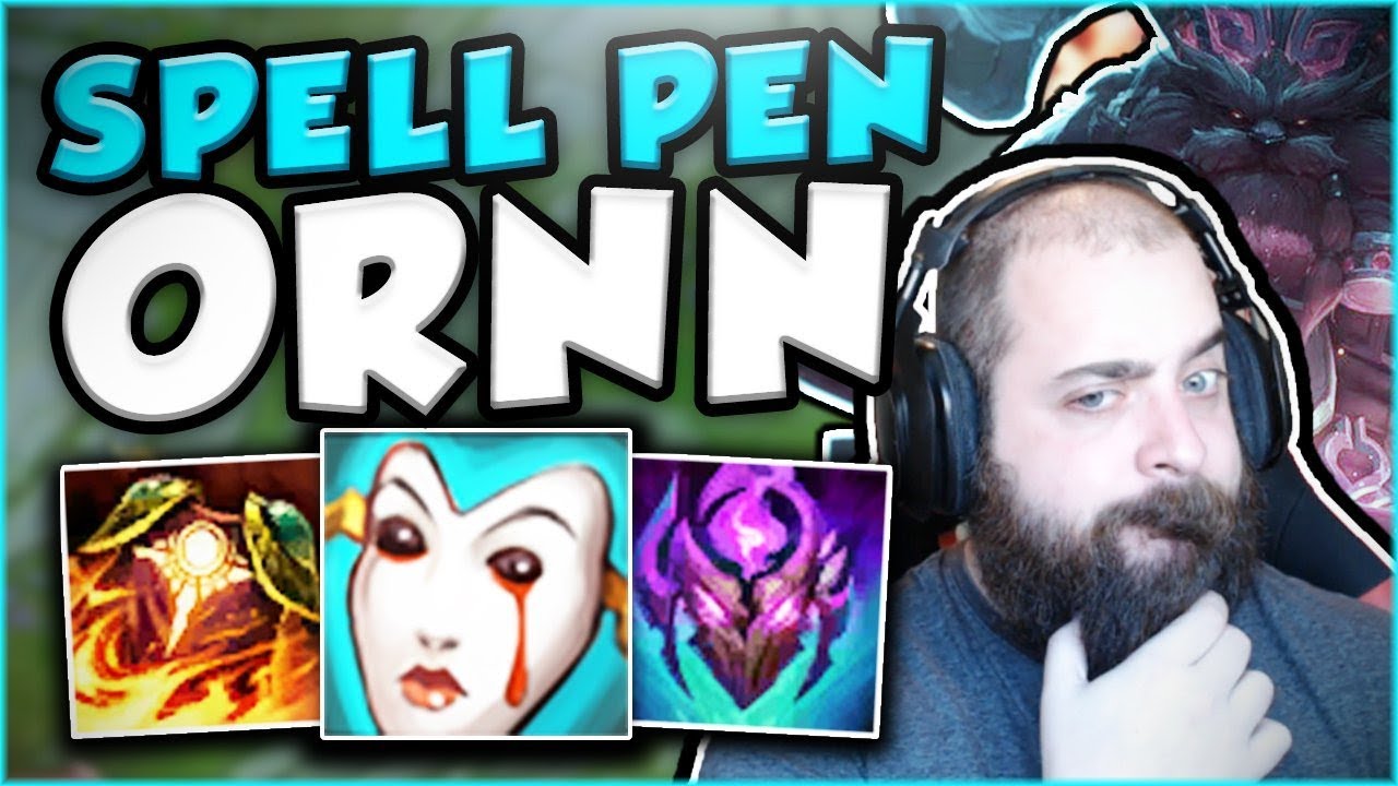 BUFFED ORNN IS SO BROKEN WITH THIS SPELL PEN BUILD! NEW BUFFED ORNN TOP GAMEPLAY! League of Legends