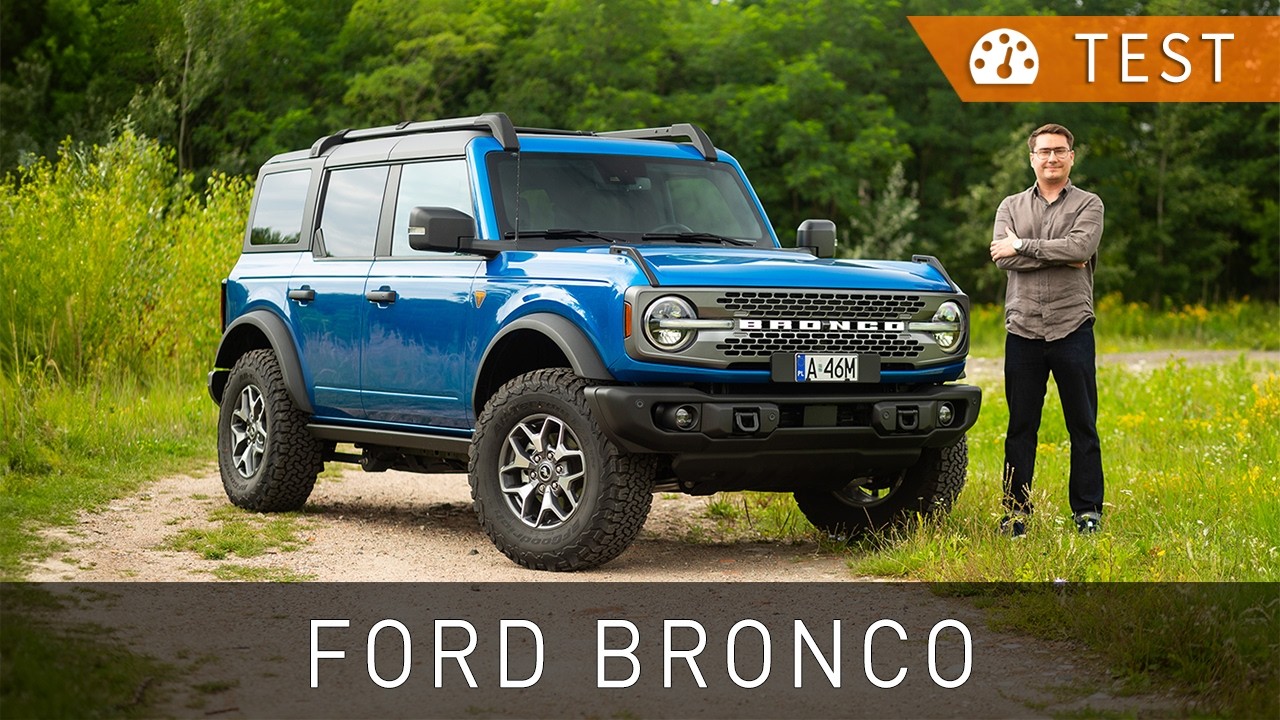 Ford Bronco 2.7 V6 EcoBoost 335 KM Badlands (2024) - test [PL] | POWR&Oacute;T LEGENDY